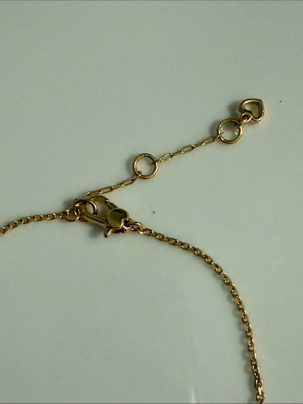 Kate Spade New York Solitaire Crystal Bracelet Gold Tone Adjustable - Picture 4 of 6